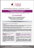 © CNB | Loi Macron | Fiches pratique Honoraires | 14 Août 2015