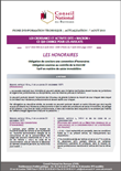 © CNB | Loi Macron | Fiches pratique Honoraires | 14 Août 2015