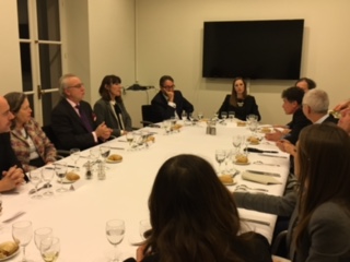 Dîner de travail avec des députés européens du 21 janvier 2016