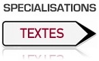 Les textes relatifs aux mentions de spécialisations