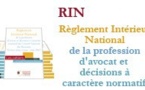 Modification de l’article 14 du RIN relatif au statut de l’avocat collaborateur libéral