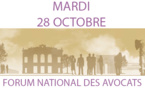 Convention Nationale à Montpellier - Mardi 28 octobre : retrouvez le forum national des avocats en vidéo